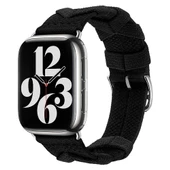 Apple Watch 7 41mm KRD-97 Sarmal Örgü Tasarımlı Kordon - 3