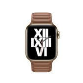 Apple Watch Ultra 49mm Kordon KRD-34 Deri Strap Kayış thumbnail 11
