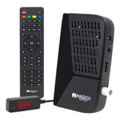 MAGBOX MERCURY FULL HD TKGSLİ DISPLAY GÖZ YOUTUBELU ÇİFT USBLİ MİNİ UYDU ALICISI - 1
