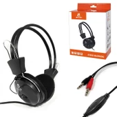POLAXTOR JH-808 Kablolu Pc Kulak Üstü Kulaklık 3.5mm Jack Mikrofonlu - 1