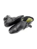 Hakiki Dana Derisi Kalın Tabanlı Mest – Astarlı, Fermuarlı ve Lastikli - 3