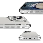 Gpack Apple iPhone 16 Pro Max Kılıf Tmax Lüx Transparan  Sert Silikon - 4