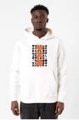 Love Death Robots Orange Beyaz Erkek 3ip Kapşonlu Sweatshirt - 1