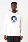 Gintama Anime Kotaro Minimal Beyaz Erkek 3ip Kapşonlu Sweatshirt thumbnail 1