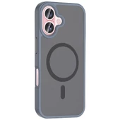 Gpack Apple iPhone 16 Plus Kılıf Magsafeli Mat Arka Yüzey Sio Kapak - 8