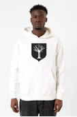 GOT House Forrester Beyaz Erkek 3ip Kapşonlu Sweatshirt thumbnail 1