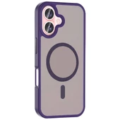 Gpack Apple iPhone 16 Plus Kılıf Magsafeli Mat Arka Yüzey Sio Kapak - 9