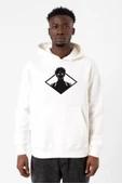 Jujutsu Kaisen Anime Sukuna White Head Beyaz Erkek 3ip Kapşonlu Sweatshirt thumbnail 1
