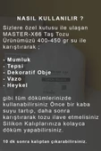 Master-X66 Yeni Nesil Ultra Güçlü Taş Tozu - Hobi Harcı 5 KG - 4
