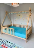 KÖŞK MOBİLYA Rüya Model Montessori Yatak Ahşap Yatak 90x190 Uyumlu Montessori Yatak - 1