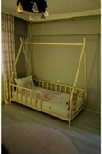 KÖŞK MOBİLYA Rüya Montessori Bebek Ve Çocuk Karyolası 80x140 Yatak Uyumlu - 1