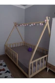 KÖŞK MOBİLYA Rüya Montessori Bebek Ve Çocuk Karyolası 80X190 Yatak Uyumlu - 3