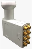 Cg İthalat Starsat 8li Lnb Sekizli Lnb 3D 4K Altın Uclu Octo Lnb - 1