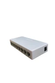 8 Lİ PORT İNTERNET ÇOKLAYICI KABLOLU MODEM PC TV POS CİHAZI ÇOKLAYICI 1 GİRİŞ 7 ÇIKIŞ ADAPTÖRLÜ CAT6 - 3