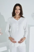 Bambu Uzun Kol Hamile Lohusa Pijama Takım 30231-30235 thumbnail 9