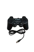 Titreşimli Joystickli Kablolu Bilgisayar Oyun Kolu - 1