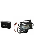 6v 7ah Uyumlu Pilsan Tiger Akülü Araba Araç Için Uyumlu 6 Volt 7 Amper Akü + 3.5 Amper Akü Şarj - 1