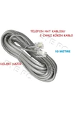 10 Metre 2 Canli Modem Duvar Arasi Kablo - 1