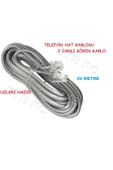 20 Metre 2 Yollu Hatli Modem Adsl Kablosu - 1