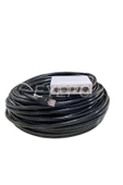 İnternet Çoğaltıcı 5 Portlu 1 Giriş 4 Çıkış+2 Adet Ayrı 5 Metre Siyah Ket 6 Cat Ethernet Lan Kablosu - 2