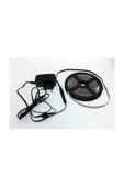 3 Çipli Beyaz Şerit Led 5 Mt + 12v Adaptör Tak Çalıştır - 1