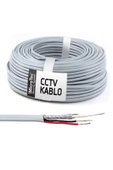 50 Metre Cctv 2+1 Kablo Kamera Güvenlik Kablosu - 1