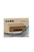 4 Port Vga Switch Dağıtıcı 4 Pc - 1 Monitör Bağlantı Aktarım - 1