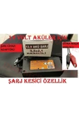 12 Volt 3.5 Amper Akü Şarj Cihazı Adaptörü Otomatik Kesicili Özellik Hem Adaptör Giriş Hem Maşalı - 1