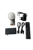 4'lü Dört Çıkışlı Bağimsiz Lnb Lenebe Elinbi+ Hd Hdmi Uydu Hazır Yüklü Kanallar Otomatik Güncellemel - 1