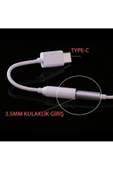 Type-c 3.5mm Kulaklık Dönüştürücü Aparat Aux Çevirici Adaptör - 3