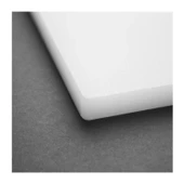 Türkay 40x25x4 cm Polietilen Kesme Tahtası Kesim Levhası Naturel/Beyaz 4764 - 2