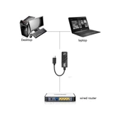 OneZero Type C to Usb 3.0 Gigabyte Ethernet Çevirici 10/100/1000 Mbps - 4