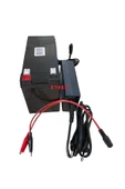 12 Volt 12 Amper Motorsiklet Akü Aküsü Şarj Edilebilir+12v 3.4 Amper Adaptörü Birlikte - 2