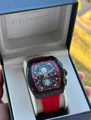 Ferro Silikon Kordon Takvimli Kadran 30 Mt Suya Dayanıklı Erkek Kol Saat EFM.31351-KZ thumbnail 1