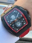 Ferro Silikon Kordon Takvimli Kadran 30 Mt Suya Dayanıklı Erkek Kol Saat EFM.31351-KZ thumbnail 2