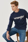 Wrangler Regular Fit Normal Kesim %100 Pamuk Sıfır Yaka Sweatshirt thumbnail 2
