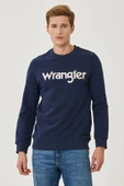 Wrangler Regular Fit Normal Kesim %100 Pamuk Sıfır Yaka Sweatshirt thumbnail 1