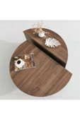 Eriza Cool, Yeni Nesil Modern 2 Parça Orta Sehpa, Ceviz - 4