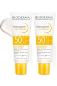 BİODERMA Photoderm Aquafluide Invisible Spf50 40 ml 2 Adet - 1