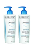 BİODERMA Atoderm Kuru Ciltler Için Nemlendirici Krem 500 Ml X 2 - 1