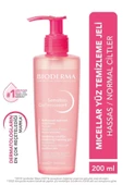 BİODERMA Sensibio Foaming Gel Hassas ve Normal Ciltler Durulanan Micellar Yüz Temizleme Jeli 200 ml - 1