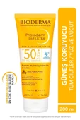 BİODERMA Photoderm Lait Ultra SPF50+ Tüm Ciltler için Yüksek Koruma Süt Formda Yüz, Vücut Güneş Kremi 200 ml - 1