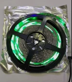 YÜRÜYEN ŞERİT LED AKAR LED 5 METRE SİLİKONLU DIŞ MEKAN YEŞİL RENK - 2