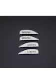 KromGaraj Dacia Logan Mcv Krom Kapı Kolu Yazılı 2013 Üzeri 4 Kapı Paslanmaz Çelik Yazılı thumbnail 2