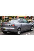 KromGaraj Mazda 3 Sedan Krom Bagaj Alt Çıtası 2003-2009 Çelik Bayrak - 3