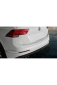 KromGaraj Volkswagen Tiguan Formlu Krom Bagaj Alt Çıta 2016- Üzeri Paslanm - 1