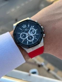 Ferro Silikon Kordon İç Fonksiyonları Aktif 30 Mt Suya Dayanıklı Erkek Kol Saati EFM.31398-J8 thumbnail 3