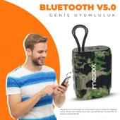 Moodix KI23TM02 Bluetooth Hoparlör Kamuflaj 5W - 4