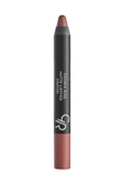 GOLDEN ROSE Matte Lipstick Crayon No: 14 Dark Beige - Mat Kalem Ruj - 8691190903145 - 2