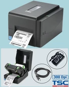 Tsc TE310 300 Dpı Barkod Etiket Yazıcı ETHERNET+USB+RS232 - 5